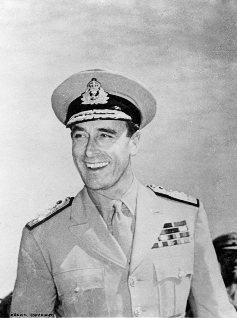 Detail of Earl Mountbatten by unknown