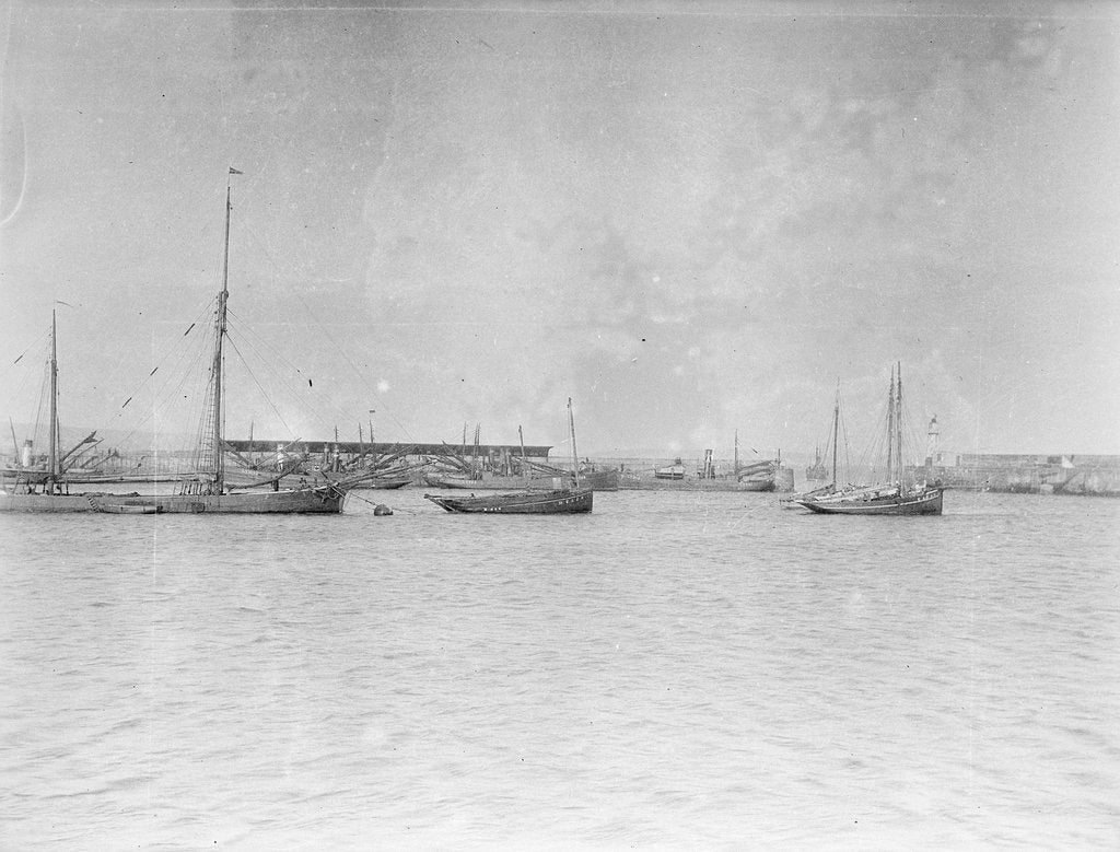 Detail of Douarnenez lugger by unknown