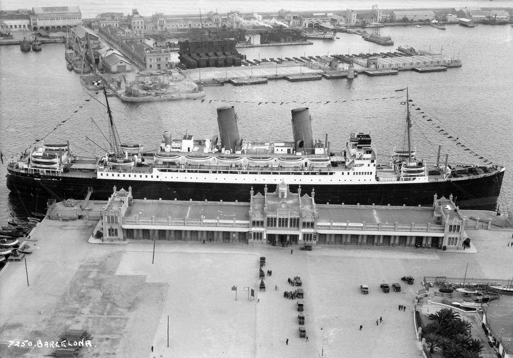 Detail of The 'Duchess of Atholl' by Marine Photo Service