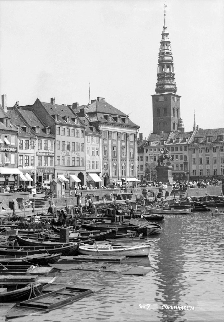 Detail of Copenhagen, Denmark by Marine Photo Service