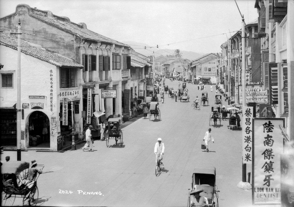Detail of Penang, Malaysia by Marine Photo Service