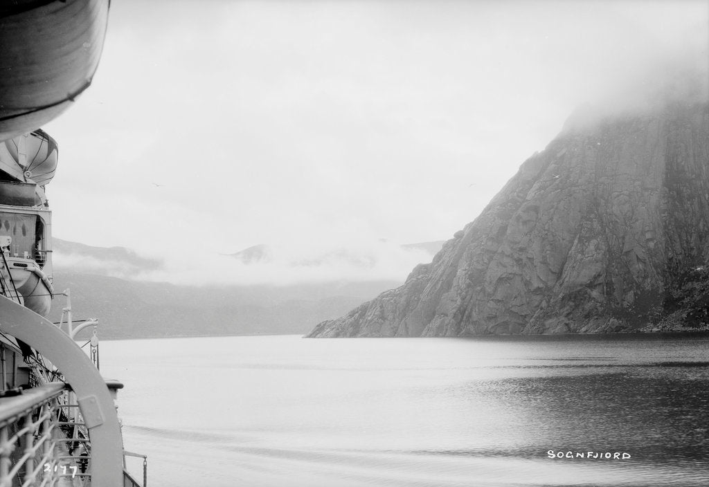 Detail of Sogn, Norway by Marine Photo Service