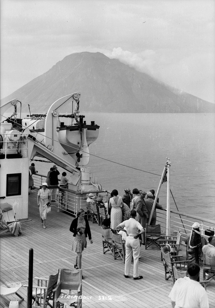 Detail of Stromboli, Lipari Island, Italy by Marine Photo Service