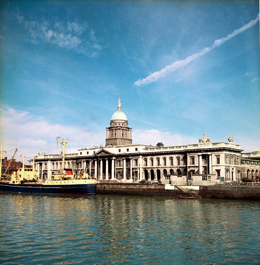 Detail of Dublin Customs House, Ireland by Marine Photo Service