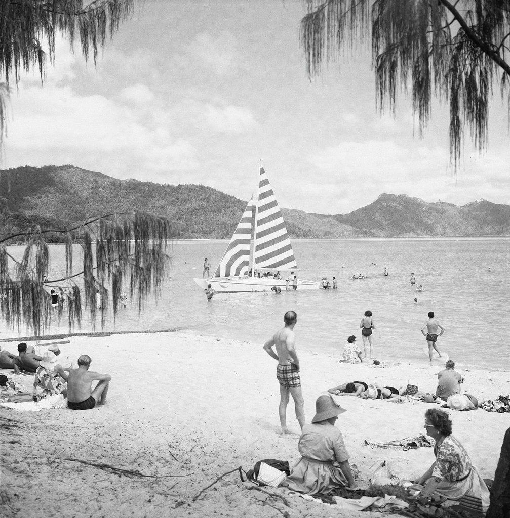 Detail of Honolulu, Oahu, Hawaiian Islands, USA by Marine Photo Service