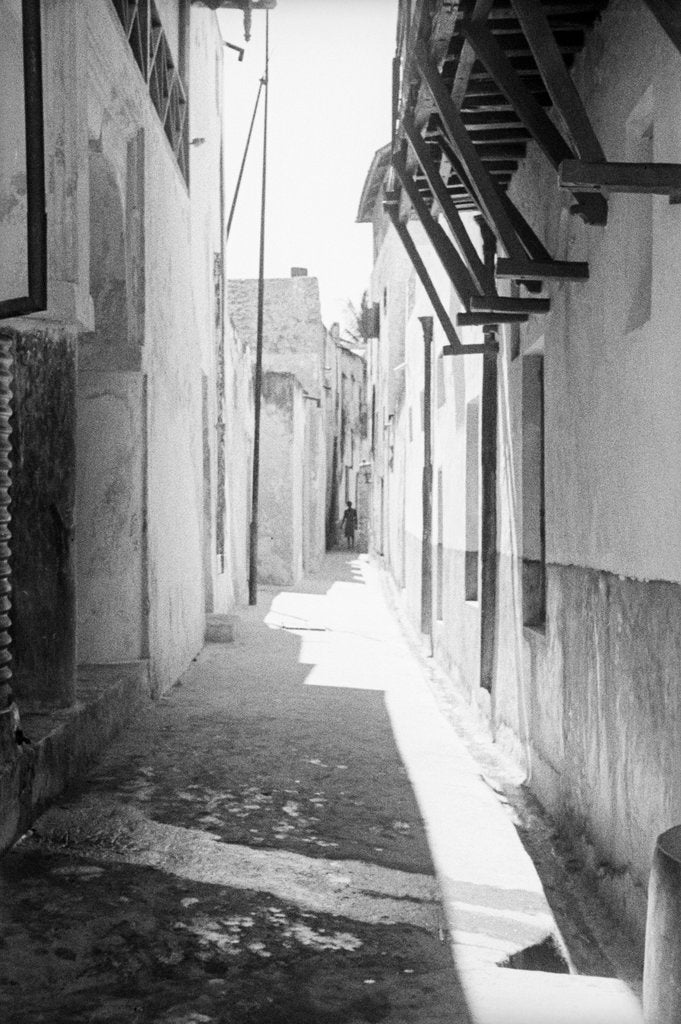 Detail of Picturesque street in Lamu by Alan Villiers