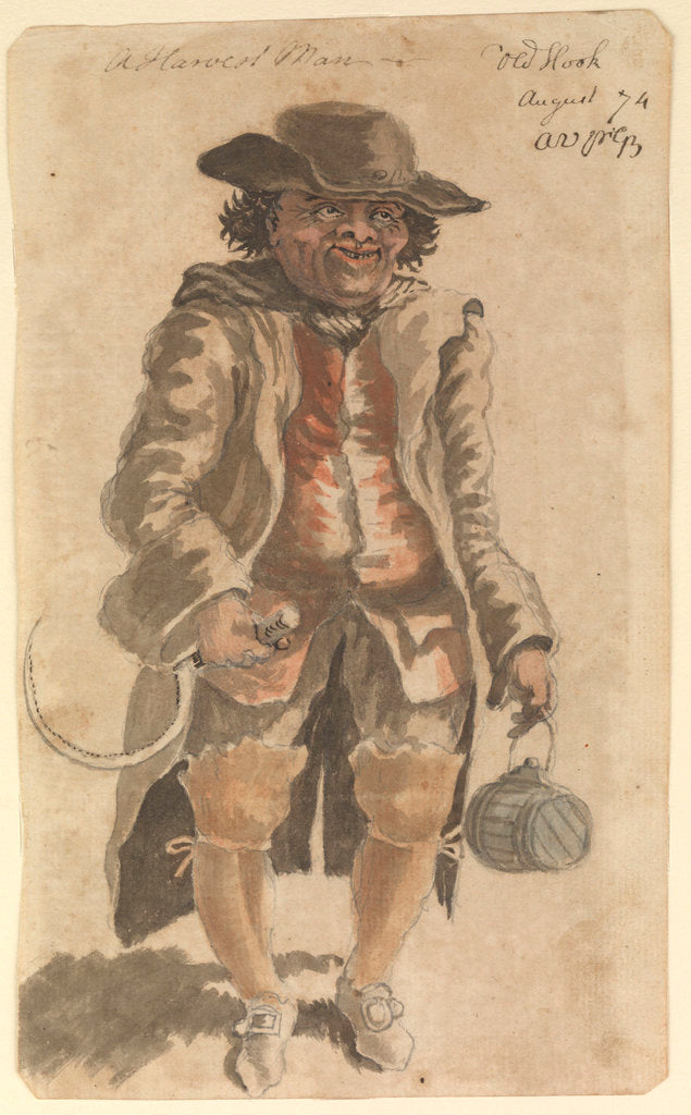 Detail of A Harvest Man - Old Hook by Gabriel Bray
