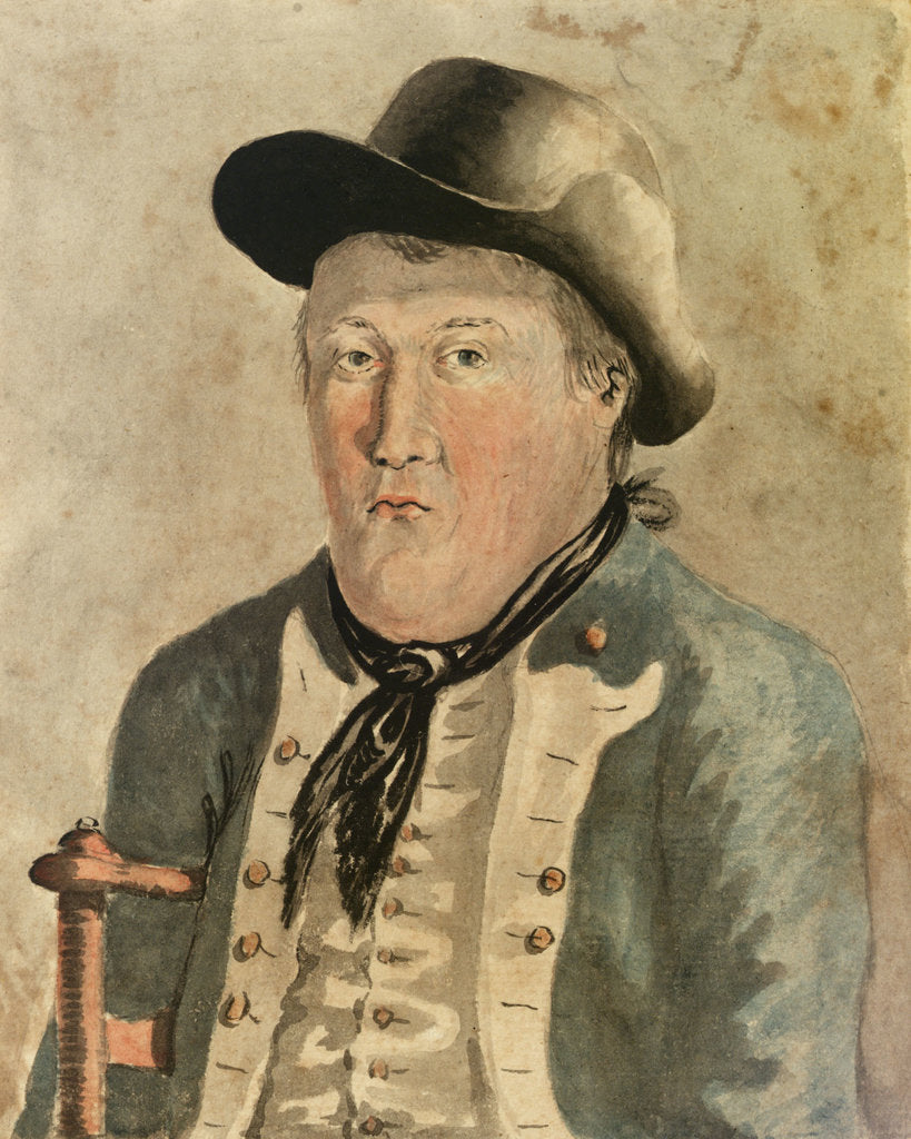 Detail of Half-length portrait of an officer from the 'Pallas', possibly Alexander Agnew by Gabriel Bray