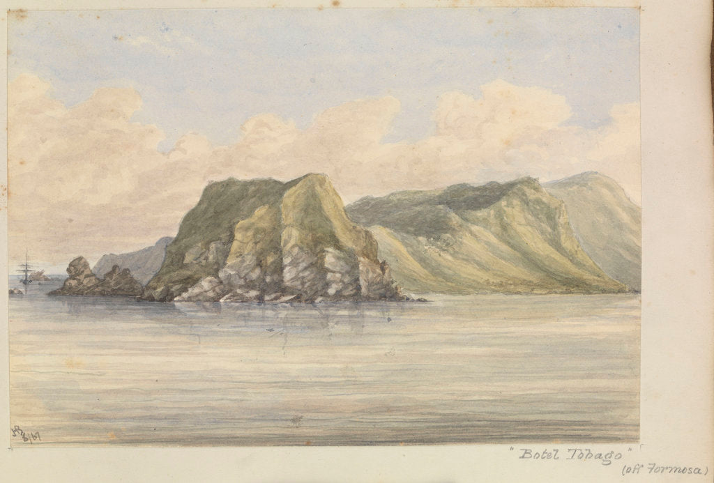Detail of Botel Tobago (off Formosa)' [Lan Yu, Taiwan] by James Henry Butt