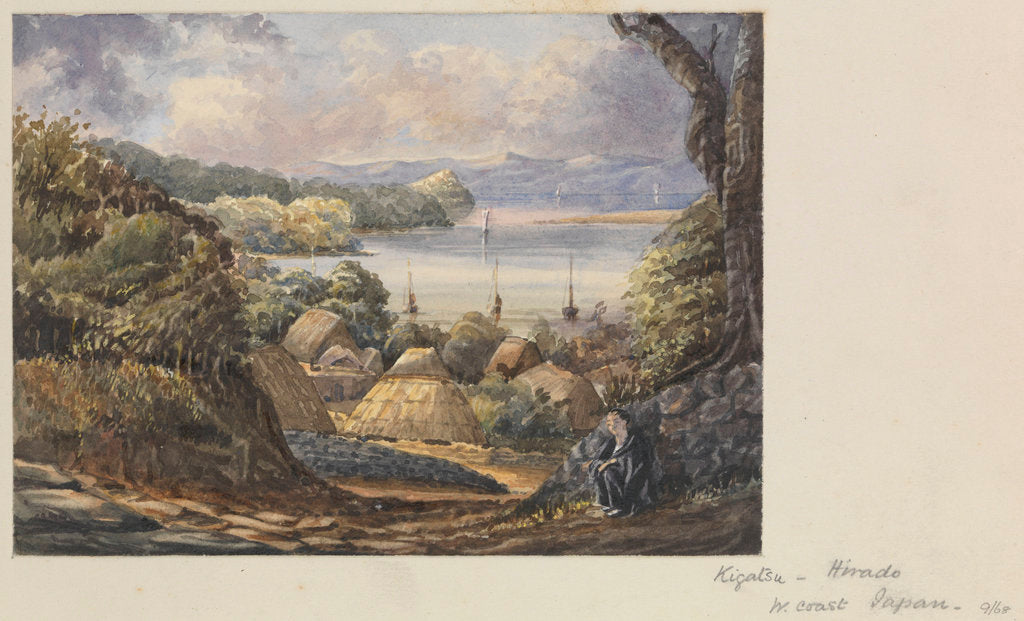 Detail of Kigatsu, Hirado, west coast of Japan by James Henry Butt