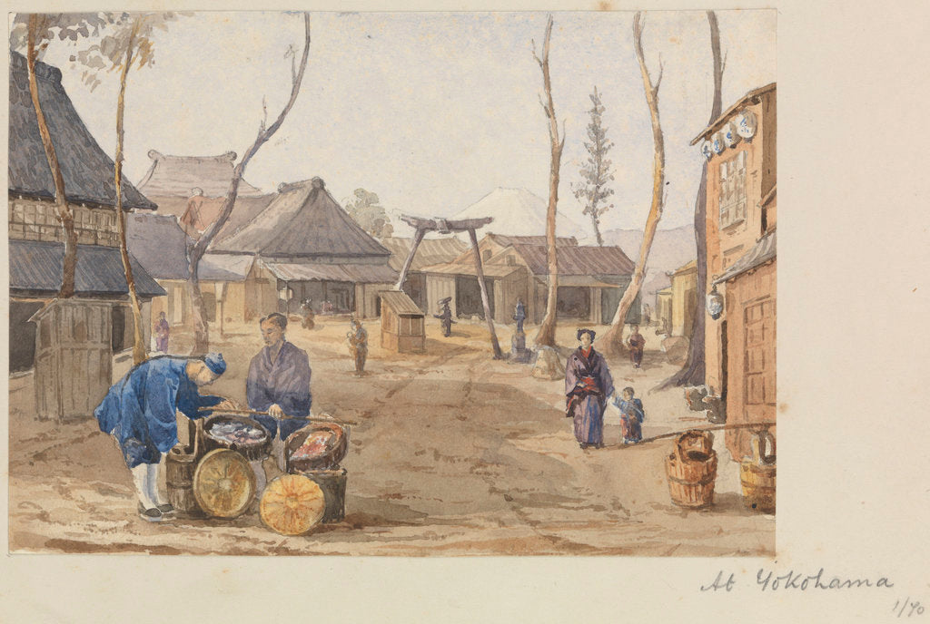 Detail of At Yokohama by James Henry Butt