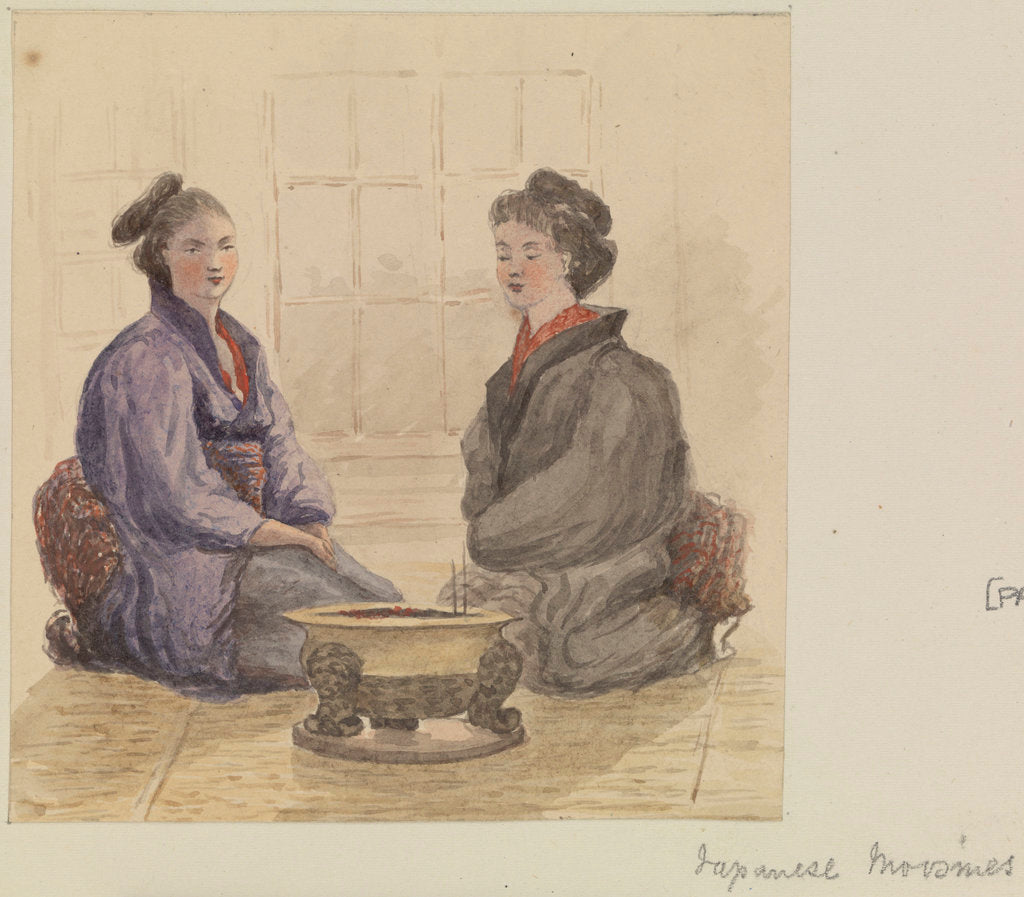 Detail of Japanese 'moosmes' by James Henry Butt