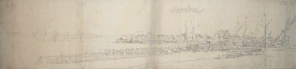 Detail of The arrival of Mary of Modena at Dover, 21 November/1 December 1673 by Willem van de Velde the Elder