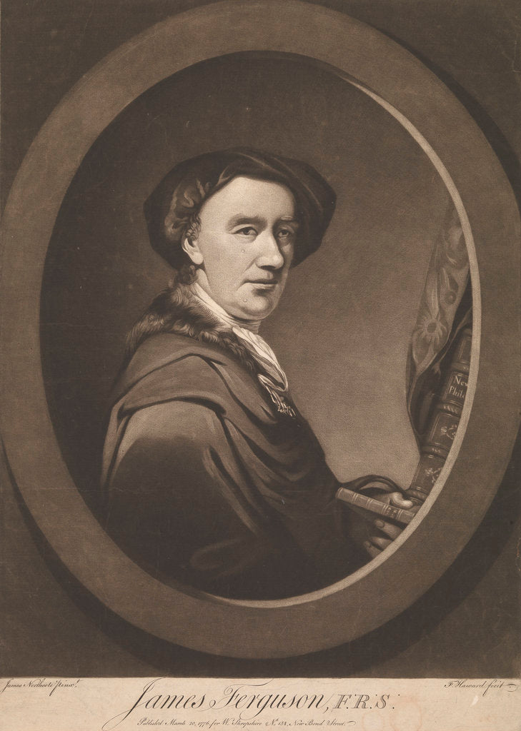 Detail of James Ferguson, F.R.S. by Francis Haward