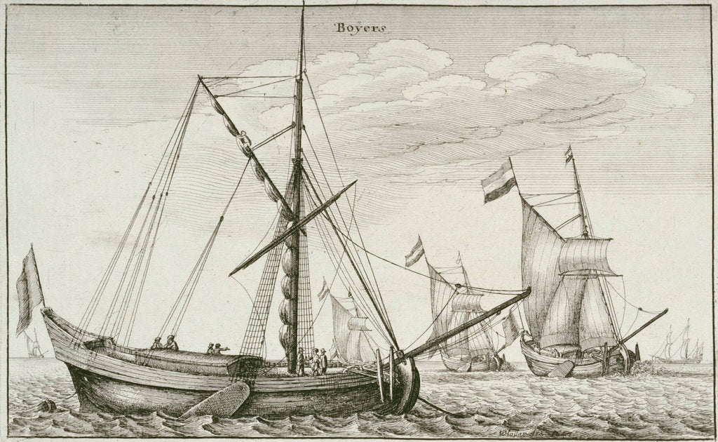 Detail of Boyars by Wenceslaus Hollar