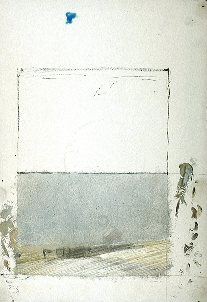 Detail of Landscape Study by William Lionel Wyllie