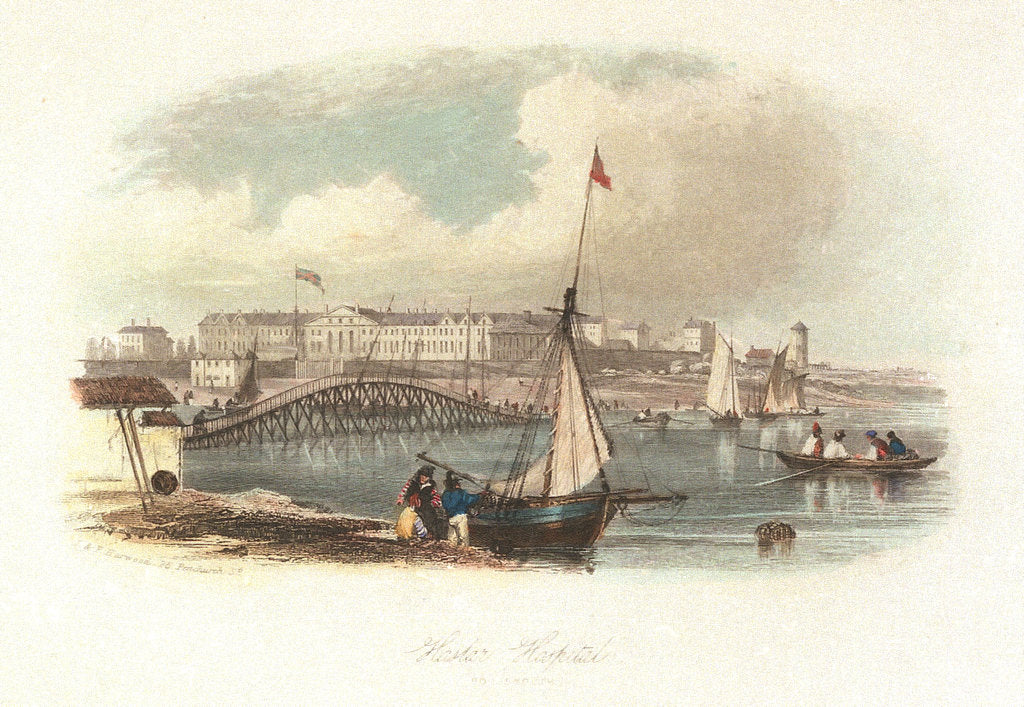 Detail of Haslar Hospital, Portsmouth by unknown