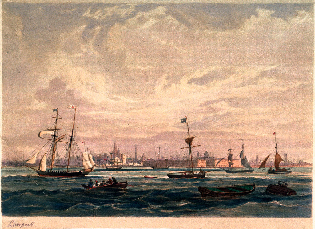 Detail of Seacombe Ferry, Liverpool by unknown