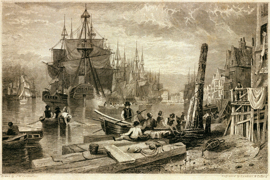 Detail of Shields by John Wilson Carmichael
