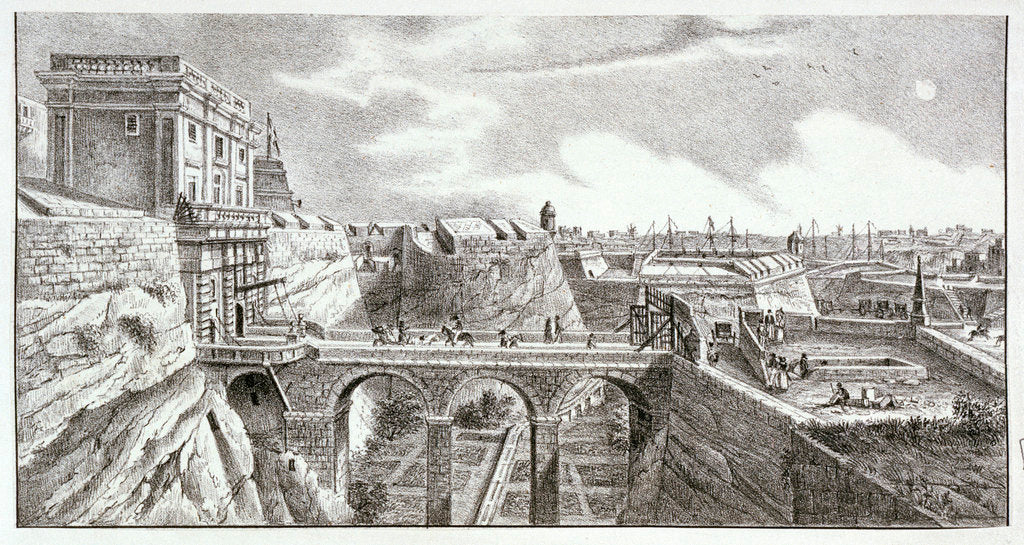 Detail of Official buildings in Malta by unknown