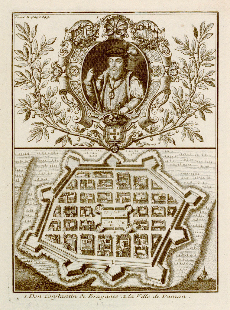 Detail of Don Constantin de Bragance by unknown