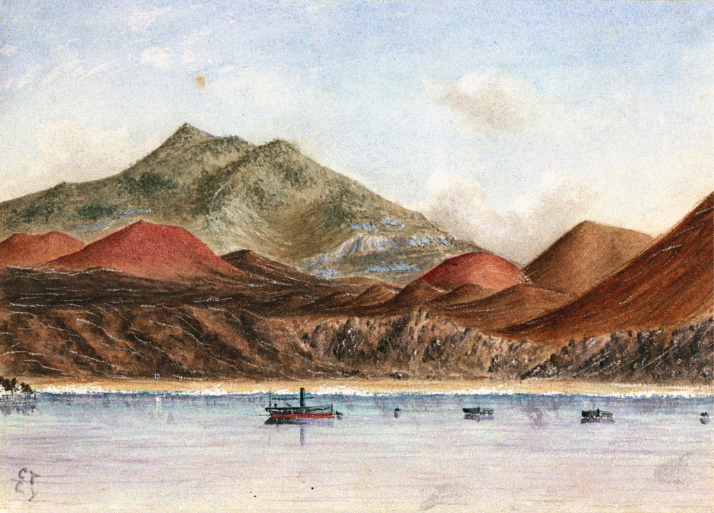 Detail of The Green Mountain - Ascension by C. T.