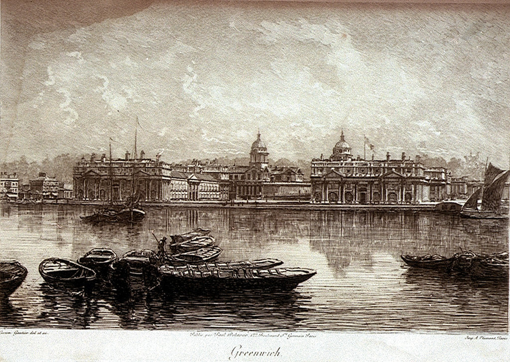 Detail of Greenwich by Lucien Gautier