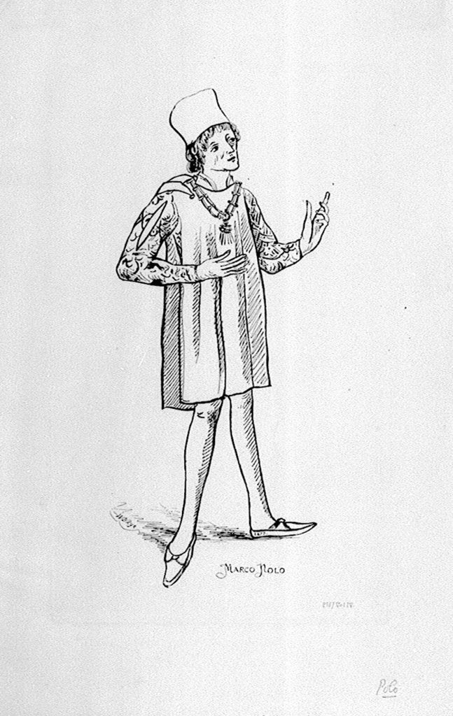 Detail of Marco Polo by W B Rye