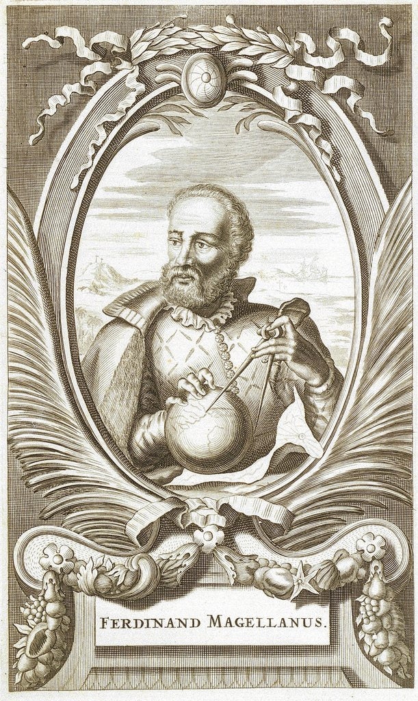Detail of Ferdinand Magellan by unknown