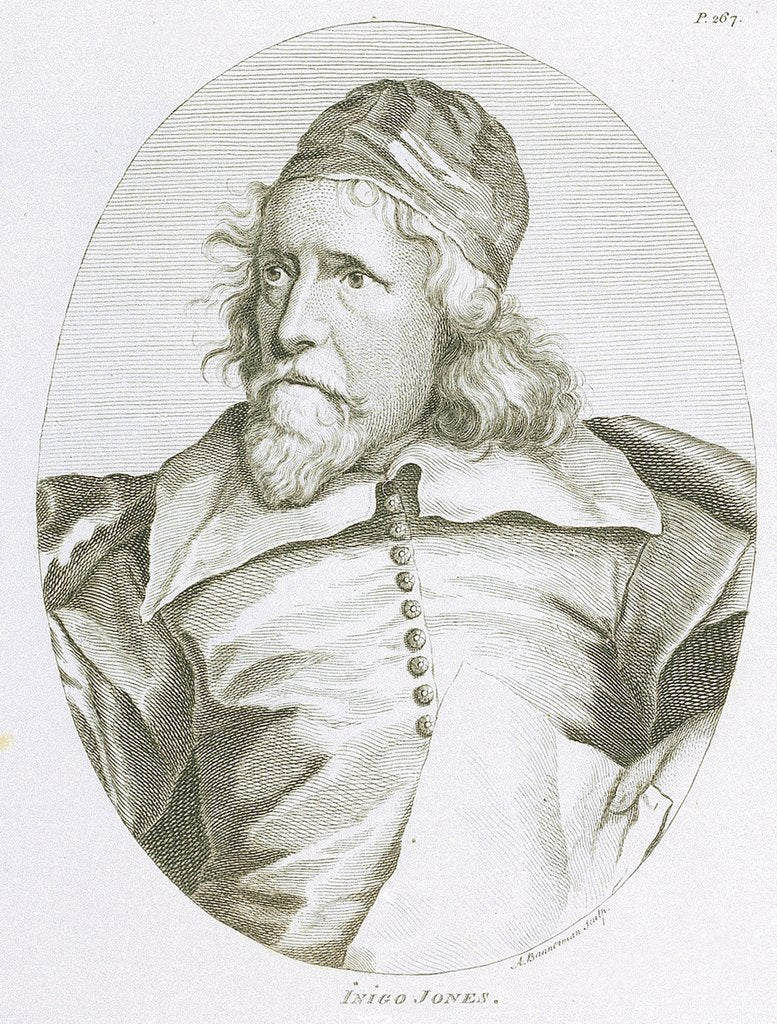 Detail of Inigo Jones by Anthony van Dyck