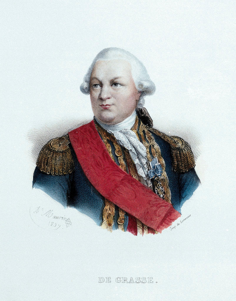 Detail of De Grasse by Antoine Maurin