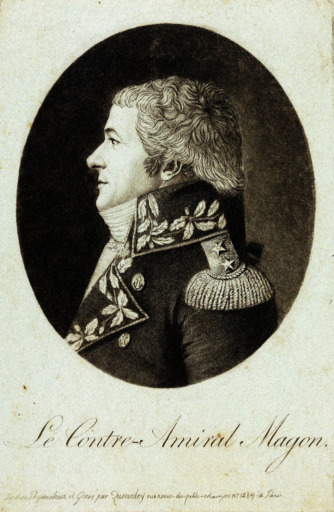 Detail of Commodore Magon by Edme Quenedey
