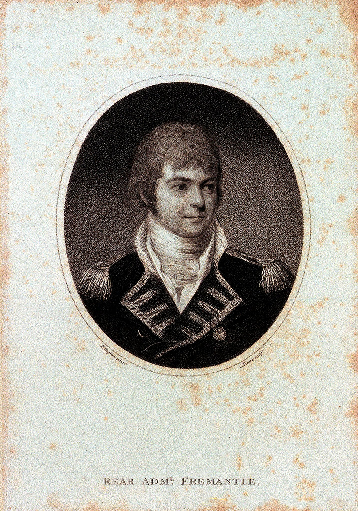Detail of Rear Admiral Fremantle by Domenico Pellegrini
