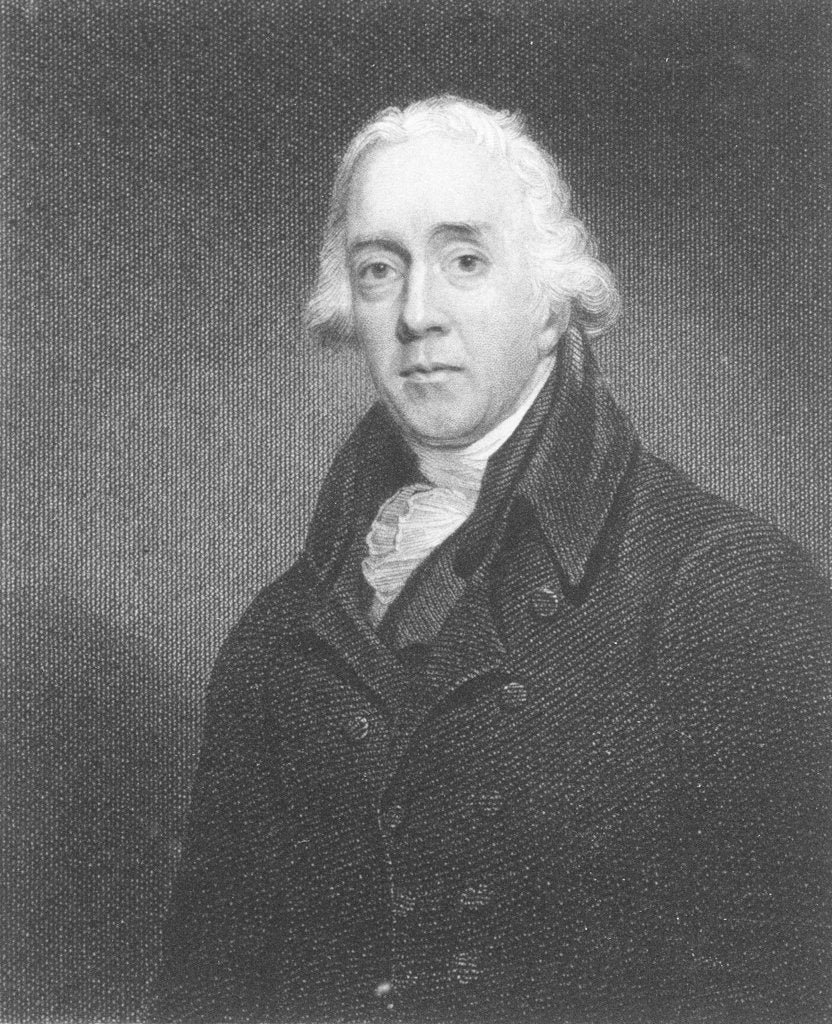 Detail of Nicholas Pocock (1740-1821) by Isaac Pocock