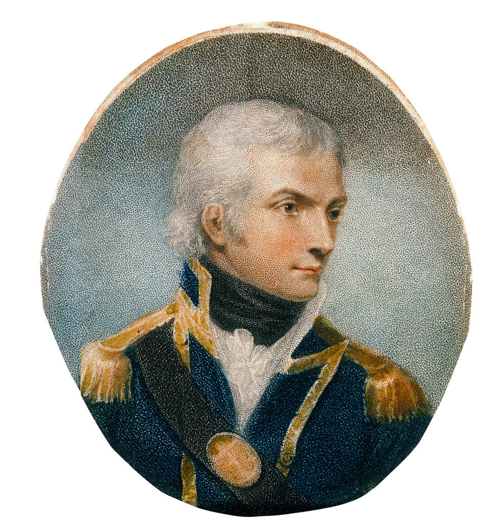 Detail of Sir Edward Berry (1768-1831) by Daniel Orme