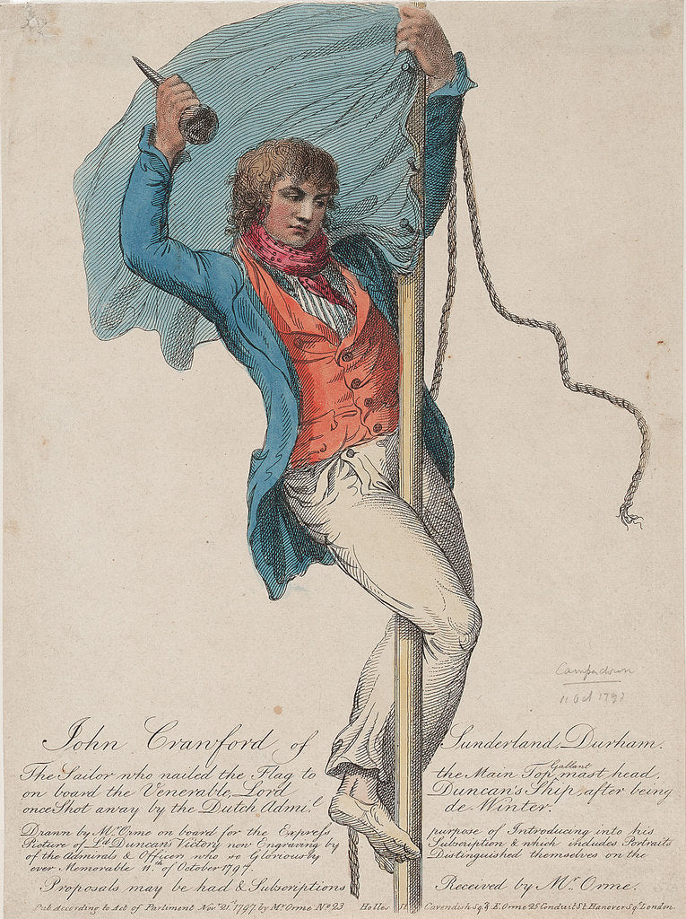 Detail of John Crawford of Sunderland, Durham by Daniel Orme