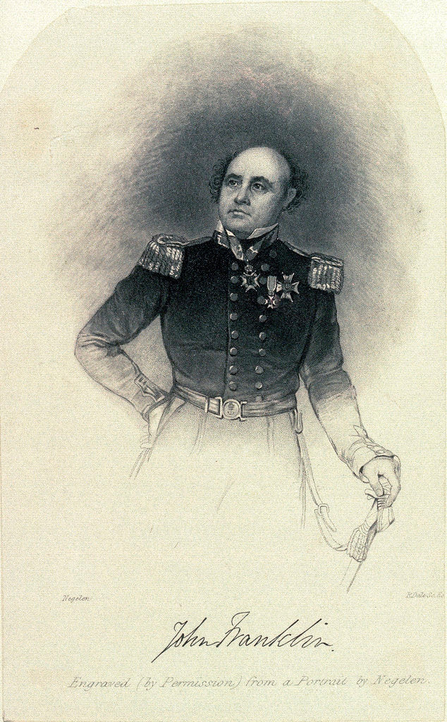 Detail of Captain John Franklin by Negelen