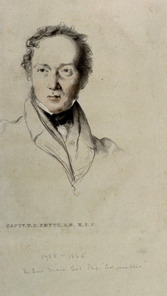 Detail of Captain W.H. Smyth R.N. KSF by Day & Haghe