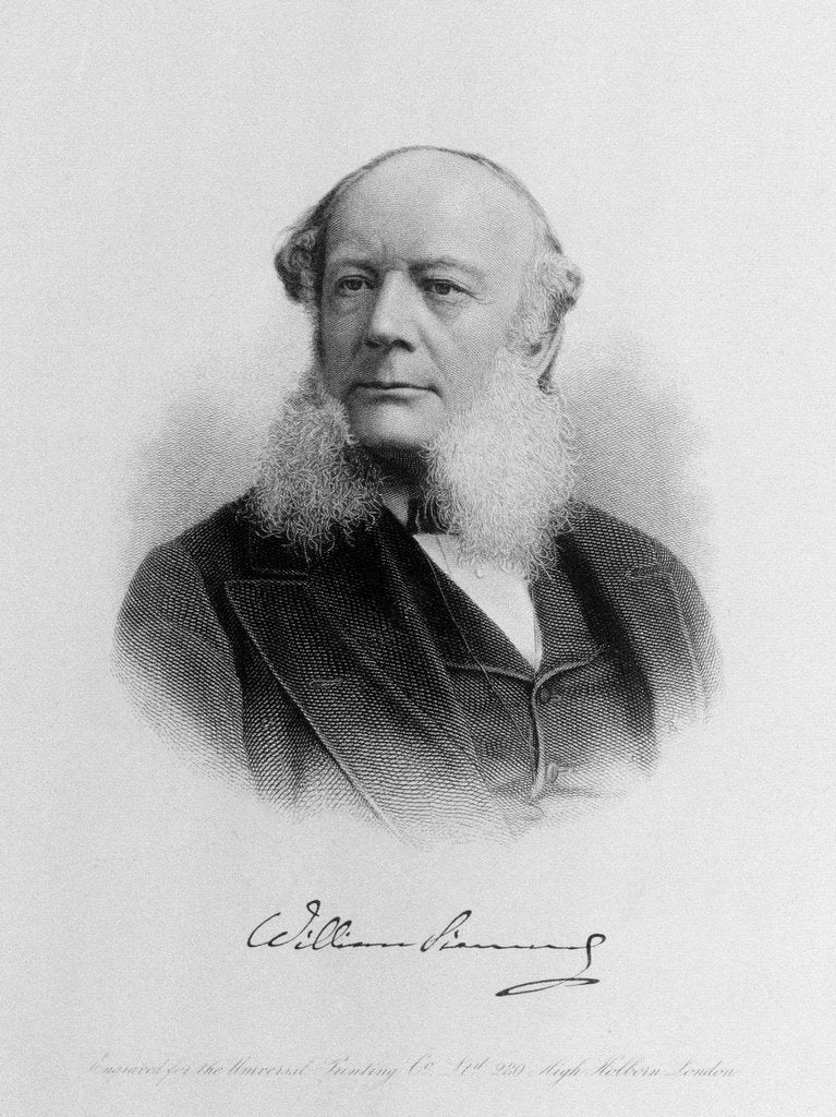 Detail of William Siemens by Universal Printing Co