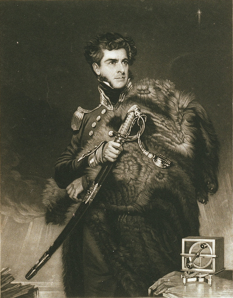 Detail of Sir J.C. Ross by John R Wildman