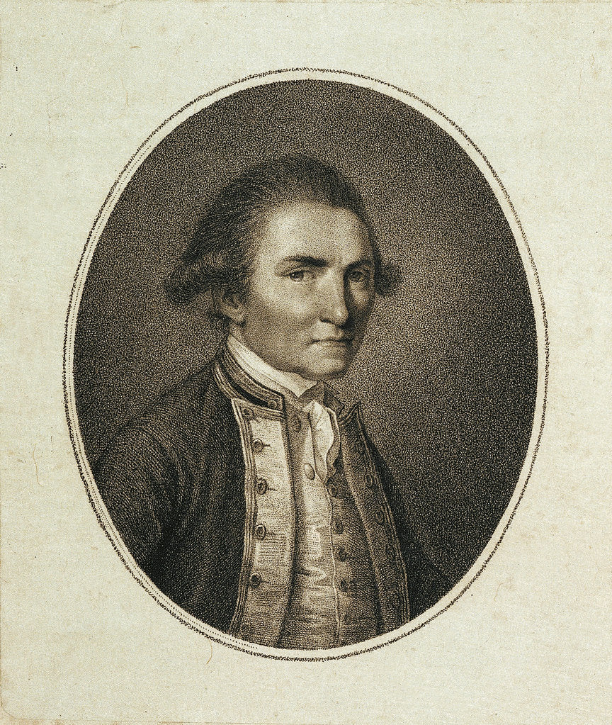 Detail of Captain James Cook by John Webber