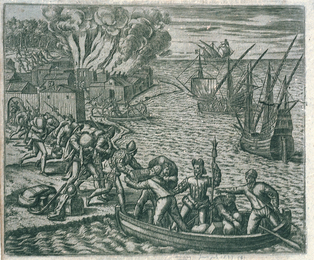 Detail of Canary Islands June-July 1599 by Gottfried