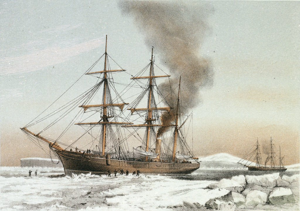 Detail of HMS 'Discovery' by Griffin & Co