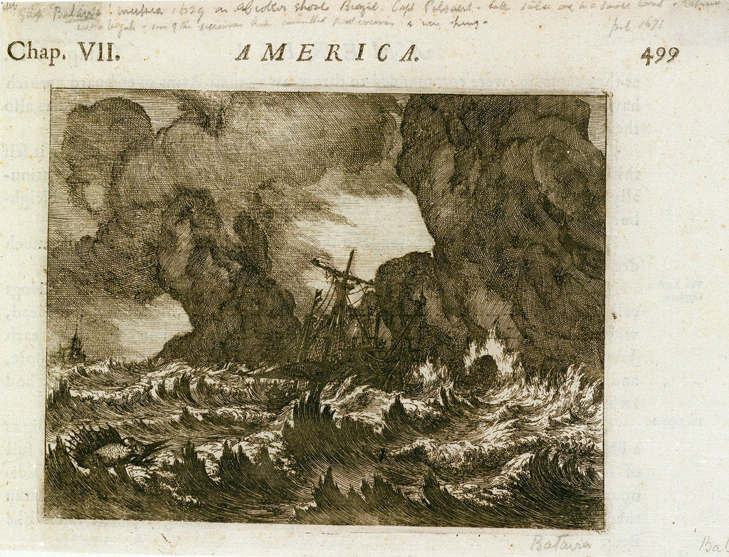 Detail of America' by unknown