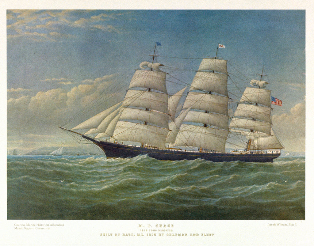 Detail of M.P. Grace by J. Witham