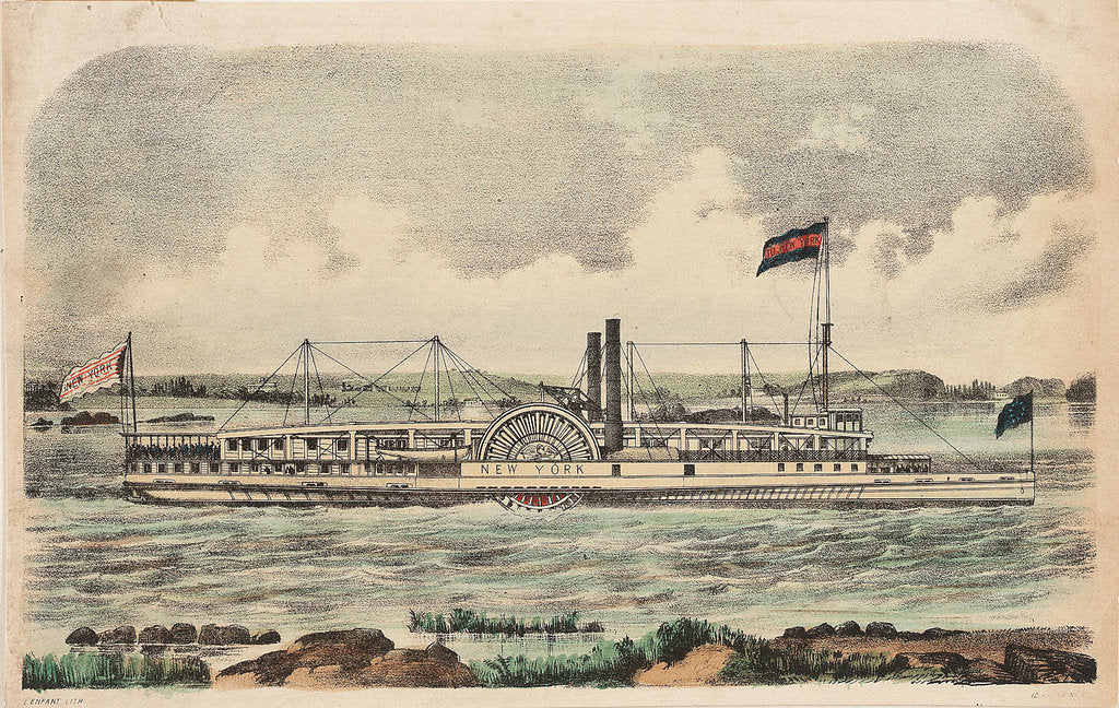 Detail of New York by L'Enfant