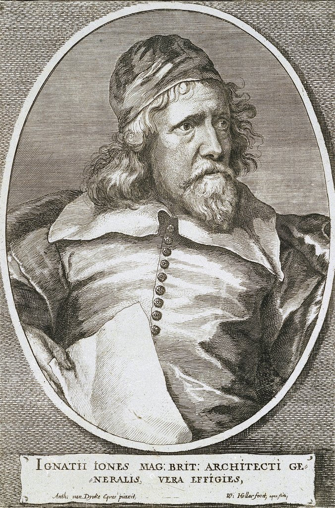 Detail of Inigo Jones by Anthony van Dyck