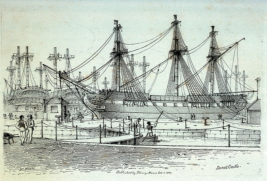 Detail of Surat Castle by Chatfield & Coleman