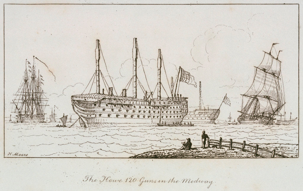 Detail of The 'Howe' by Henry Moses