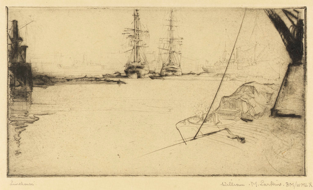 Detail of Limehouse by William M. Larkins